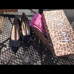 FS/NY Black Patent Ballet Flats “Onstage” Size 7.5